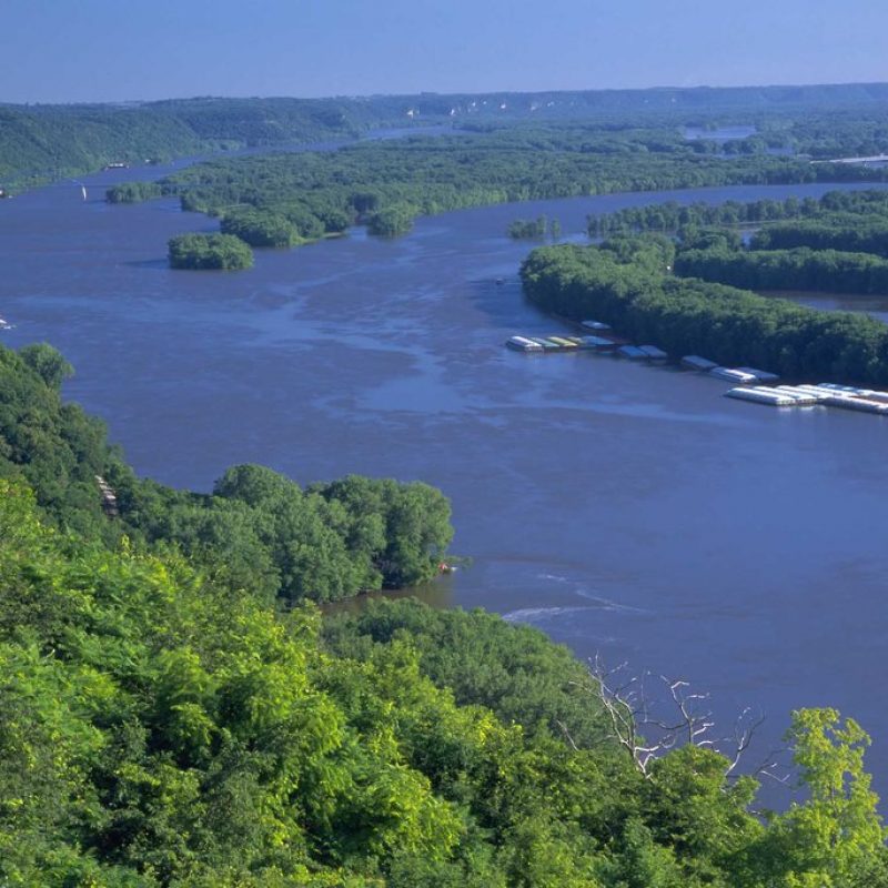 Upper Mississippi River Watershed- Wisconsin. Photographer Bob Nichols with USDA's Natural Resources Conservation Service